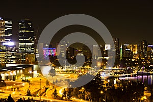 Perth night scene