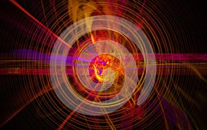 Perturbation of the atomic nucleus and elementary