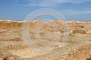 Peru, Chan Chan ruins near Trujillo photo