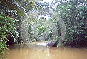 Peru: Clima scientists and environmental experts on a cruise on the Amazonas River near Iquitos  City