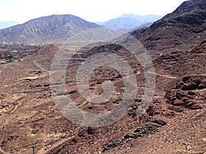 Peru, Ica region, Les Paredones archaeological site, Nazca district photo