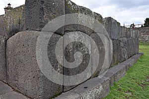 Peru, Inca prehistoric ruins in Chucuito near Puno, Titicaca lake area