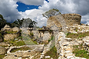 Peru, Kuelap extraordinary archeological site near Chachapoyas