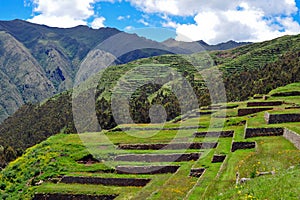 Peru landscape in Chinchero photo