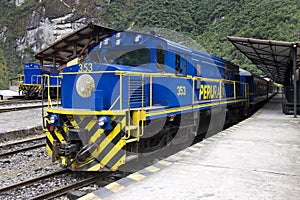 Peru - Perurail trains
