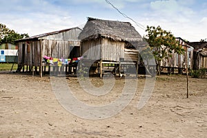 Peru, Peruvian Amazonas landscape. The photo present typical in