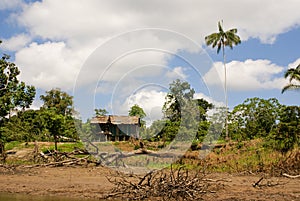 Peru, Peruvian Amazonas landscape. The photo present typical ind