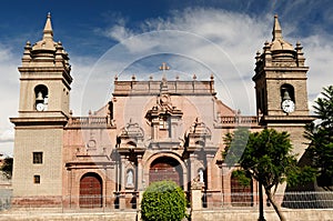 Peru, Plaza de Armas in Ayacucho, photo