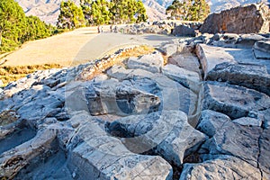 Peru, Qenko, located at Archaeological Park of Saqsaywaman