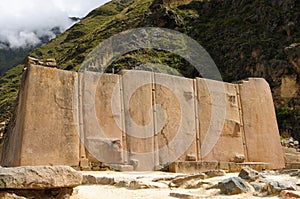 Peru, Sacred Valley, Ollantaytambo Inca fortress