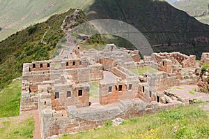 Peru, Sacred Valley, Pisaq Inca ruins