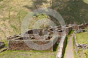 Peru, Sacred Valley, Pisaq Inca ruins