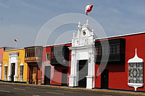 Peru, View on the Trujillo city photo