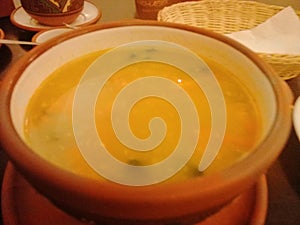 Peru's Quinoa soup - a complete meal photo