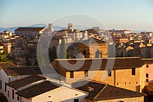 Perugia beautiful historical center