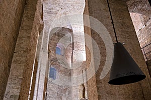 Perugia: inside the Paolina fortress. Color image