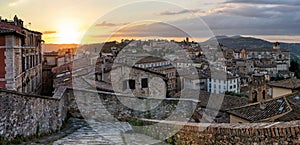 Perugia panorama from Porta Sole photo