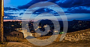 Perugia (Umbria) panorama from Porta Sole