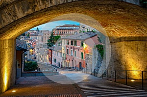 Perugia Via dell Acquedotto photo