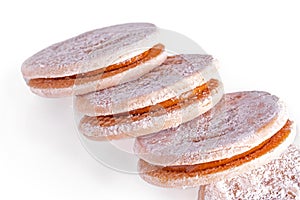 Peruvian Alfajores with caramel filling