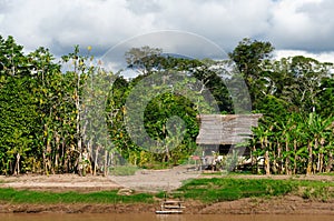 Peruvian Amazonas, Indian settlement