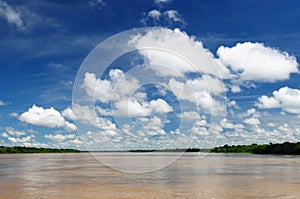 Peruvian Amazonas, Maranon river landscape photo
