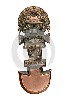 Peruvian ancient ceremonial Knive