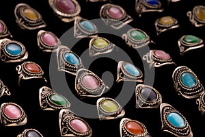 Peruvian Artisian Ring Collection photo