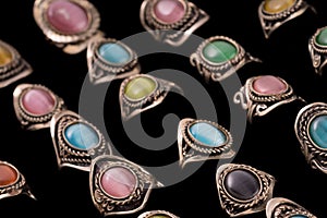 Peruvian Artisian Ring Collection photo