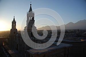 The Peruvian city of Arequipa