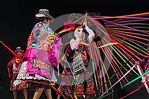 Peruvian dancers