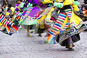 Peruvian dancers