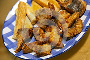 The Peruvian fish chicharrÃ³n is one of the richest dishes in Latin American cuisine, photo