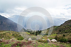 Peruvian Mountain Landscape