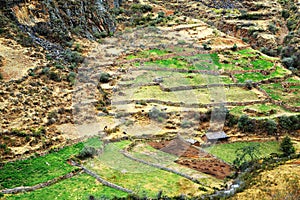 Peruvian mountain village