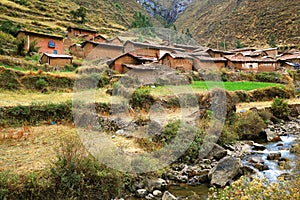 Peruvian mountain village