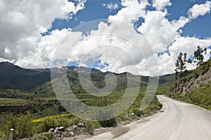 Peruvian roadway