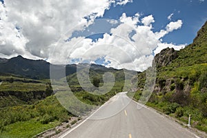 Peruvian roadway