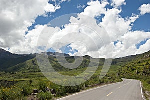 Peruvian roadway