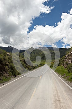 Peruvian roadway