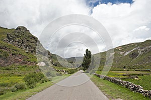 Peruvian roadway