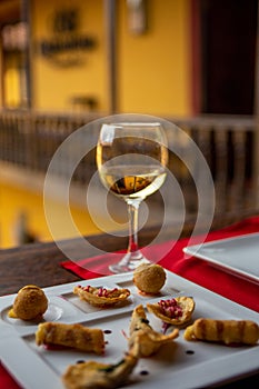 Peruvian Sampler as an appetizer