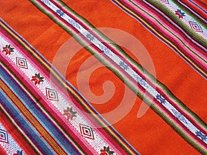 Peruvian textil photo