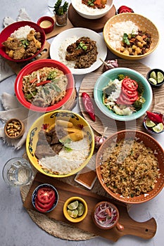 Peruvian traditional comfort food filled with assorted dishes