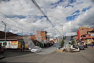 The Peruvian village of Huaraz