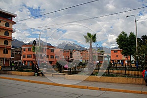 The Peruvian village of Huaraz