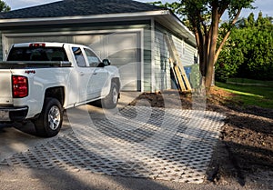 Residential Drainage and Landscaping Construction photo
