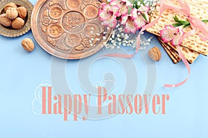 Pesah celebration concept (jewish Passove holiday)