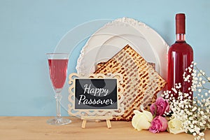 Pesah celebration concept & x28;jewish Passover holiday& x29;.