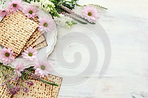 Pesah celebration concept jewish Passover holiday